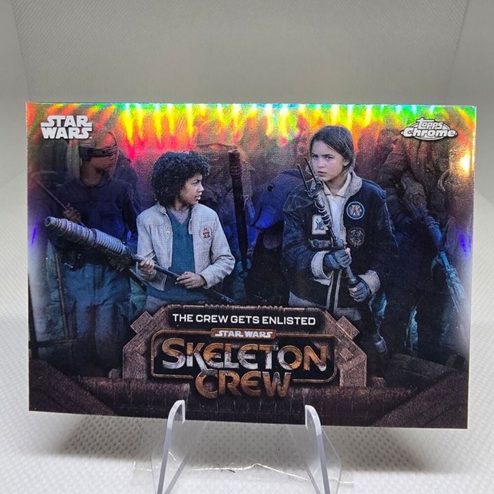 The Crew Gets Enlisted #SC-13 Star Wars 2025 Topps Chrome Skeleton Crew